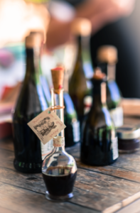 Présentation de vinaigres